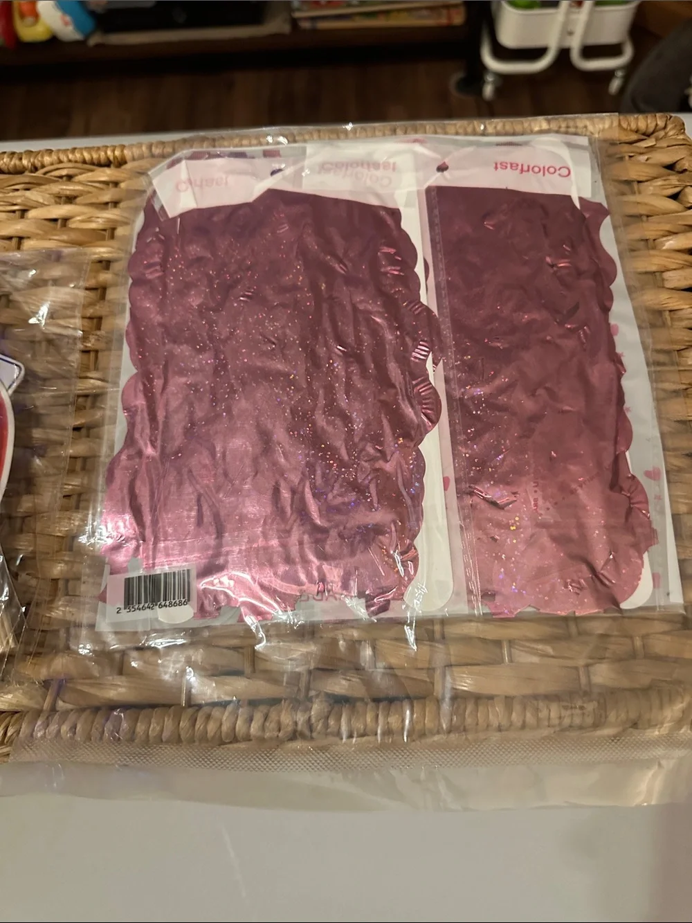 Taylor Swift Pink Foil Fringe Curtain Party Backdrop + Pink 'It's Me' Signs